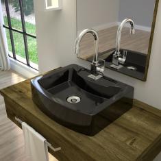 Kit Cuba Rt41 Com Válvula Metal 1 Polegada Compace Preto