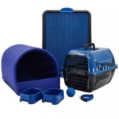 Kit Cachorro Gato Cama Caminha Tunel Transporte Sanitário Pequeno - Su