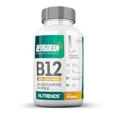 Revigoran Vitamina B12 Metilcobalamina 9,9mcg 413% 60 cápsulas, Nutrends