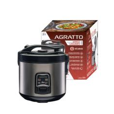 Panela Elétrica de Arroz Agratto 6 Xícaras PAI6X 400w Inox, 220V