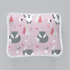 Jogo Lençol Berço Americano Malha 2 Peças Baby Fox