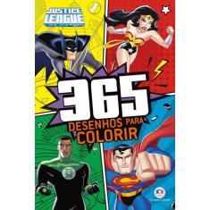Livro - Liga da Justiça - 365 Desenhos para colorir