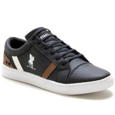 Tênis Sapatênis Masculino Casual Cano Baixo Polo Plus-Masculino