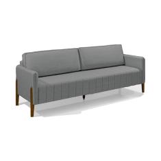 Sofá 3 Lugares Painita Linho 204cm Redenobre