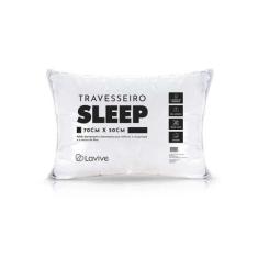 Travesseiro Sleep Firme Não Alérgico Macio Inodoro 50X70Cm - Lavive