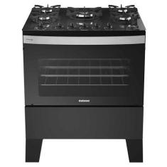 Fogão de Piso Itatiaia 5 Bocas TC Itaglass Plus, Preto, Bivolt