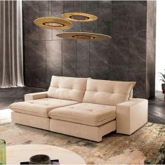 Sofá Athenas Linho 02 Módulos 100 cm B25cm Meu Sofá Online