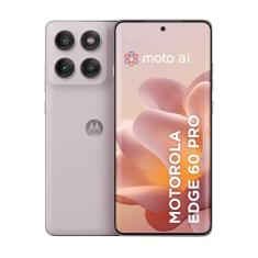Smartphone Motorola Edge 60 Pro 5G - Rosa, 512GB, RAM 24GB (12GB RAM+12GB Ram Boost), Câmera 50MP e Tela de 6,7"