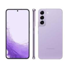 Smartphone Samsung Galaxy S22 128GB 5G 8GB Octa-Core 8GB RAM 6,1” Cam. Tripla + Selfie 10MP-Unissex