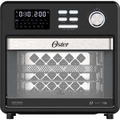 Fritadeira Elétrica Oster Forno Fryer 127V 15L - OFOR160, Preto, 110V