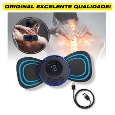 Massageador Portátil Dor Pescoço, Pernas, Coluna Recarregável