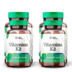 Vitamina K2 C/ 60 Cápsulas Kit 4 Potes - Lider vendas