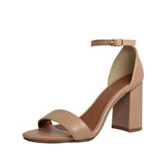 Sandália Salto Alto Grosso Luiza Sobreira Nude Mod. 2063