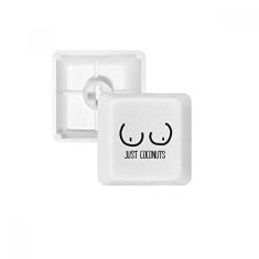 Just Coconuts – Kit de atualização para jogos com teclado mecânico PBT