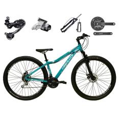 Bicicleta Aro 29 Feminina Absolute Mia 2 Câmbio Shimano Deore 27v K7 Freios Hidráulicos Susp. Trava-Feminino