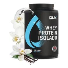 Whey Protein Isolado Sabor Baunilha Em Pote De 900G Dux Nutrition - Tr