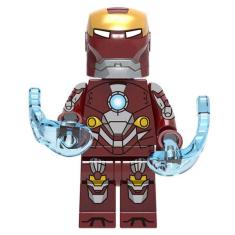Boneco Blocos De Montar Homem De Ferro Armadura Mark Mk19