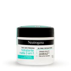 Neutrogena Hidratante Facial Matte 3 em 1 Face Care Intensive, 100g