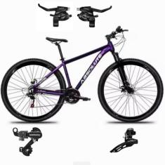 Bicicleta Aro 29 Absolute Nero 5 24 Velocidades Alumínio MTB Câmbios e