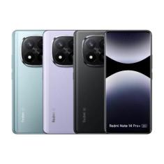 Smartphone RedmiNote 14 Pro Plus 5G 12GB RAM 512GB, Tela AMOLED 120Hz,
