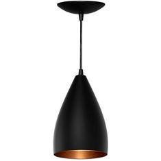Pendente Vegas (Preto Textura / Bronze)