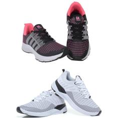 Tênis Feminino Esportivo Caminhada Academia Corrida Kit