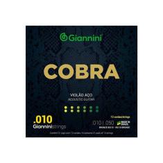 Encordoamento Para Violao 12 Cordas Aco Cobra Bronze - Geef12m