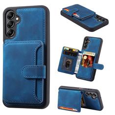 Capa de Estojo Carteira para Samsung Galaxy A14 5G, capas protetoras anti-quedas de couro PU vintage para capas protetoras contra quedas para Samsung Galaxy A14 5G para mulheres e homens Capa de Estoj