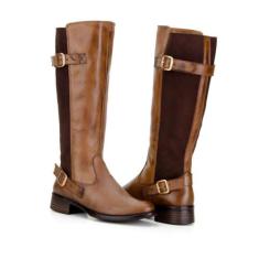 Bota Country Texana Montaria Feminina em Couro Capelli, 38