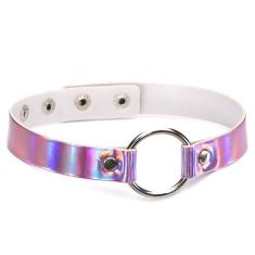 Choker Gargantilha Colar Egirl Punk Gótico Coleira - Vila Kawaii, Rosa