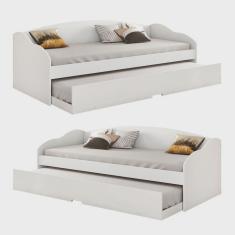 Conjunto 2 Bicama Solteiro Funny Iii Branco