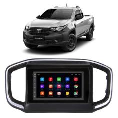 Kit Multimidia Android 7 Pol Strada 2021 2022 2023 2024 + Câmera e Mol