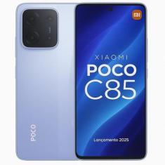Smartphone Xiaomi POCO C85, 128GB, 6GB RAM, Android 15, Bateria 6000mA
