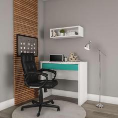 cadeira de escritório diretor giratória michael preta