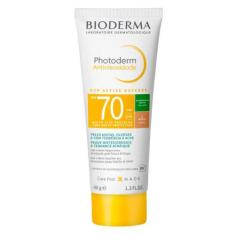Protetor Solar Facial Antioleosidade com Cor Bioderma Photoderm FPS 70