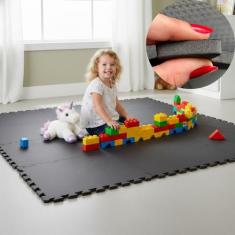 Tapete Infantil EVA Emborrachado 50x50x1cm 10mm proteção Bebê e Crianç