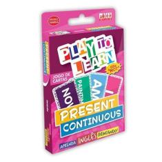 Play To Learn - Present Continuous - Jogo De Cartas