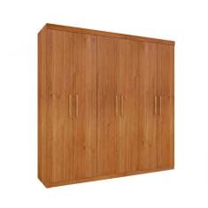Guarda Roupa Casal 6 Portas 3 Gavetas Olimpo TCIL Móveis