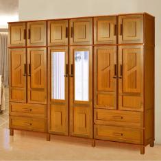 Guarda-roupa Casal Com Espelho 12 Portas 4 Gavetas Rio Branco