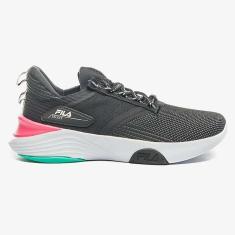 Tênis Esportivo Feminino Select Preto Hot Pink Bermuda Fila F01AT00045-5878-Feminino