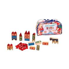 Peças de Montar Sacolão Criativo Futuro Engenheiro 700 Peças