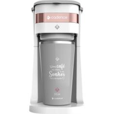 Cafeteira Elétrica Cadence Dream Rosé Gold Com Copo Térmico