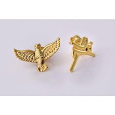 Brinco Duo Com Brincos Religiosos Folheado Em Ouro 18K