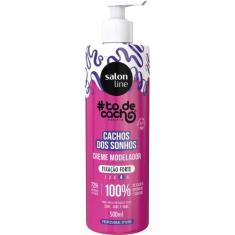 Creme Modelador Salon Line Cachos Dos Sonhos Fixação Forte 500ml