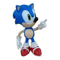 Boneco Sonic Collection Grandes 25Cm, Azul, PVC/Plástico