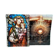 Quebra-Cabeça Cognitivo Reabilitação para Idosos - Arte Sacra 60 peças