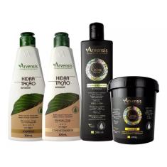 Kit Arvensis Hidratação + Ativador Crespo E Máscara 2X1
