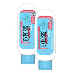 Kit 2 Repelente Exposis Bebê Gel sem Perfume com Icaridina 117g