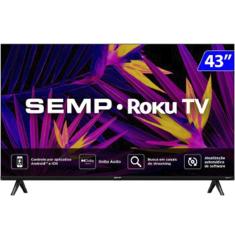 SMART TV 43 Polegadas LED FULL HD 43R6610 SEMP