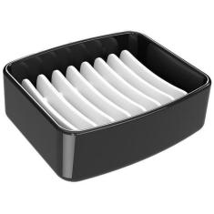 Saboneteira Splash preto - Coza